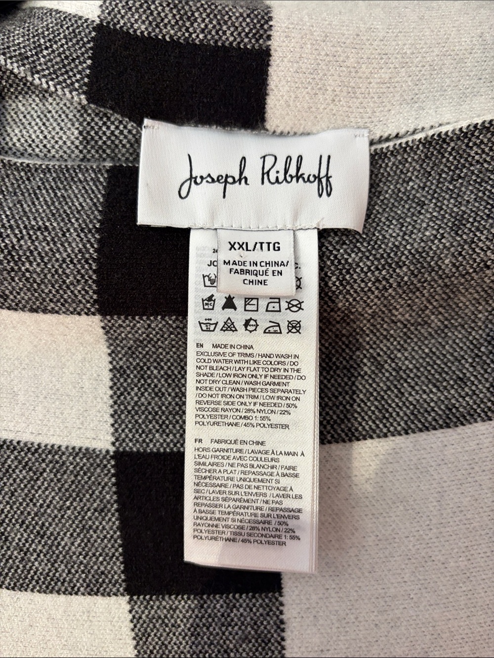 Joseph Ribkoff Colour Block Sweater - Picture 3 of 6